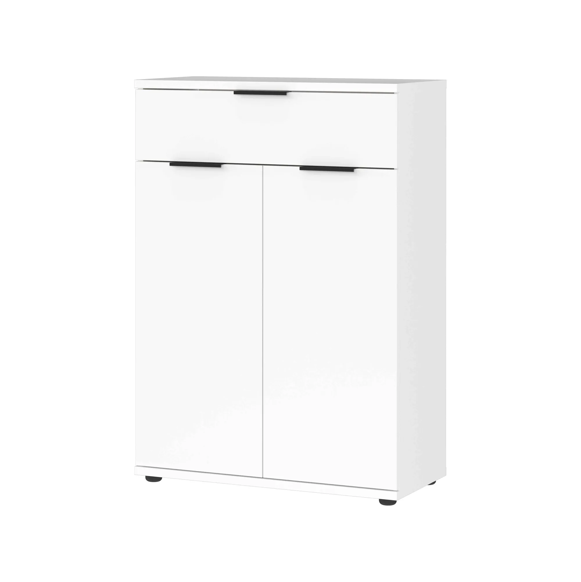 Schoenenkasten^Huisenthuis Schoenenkast Berlin Wit 75 cm