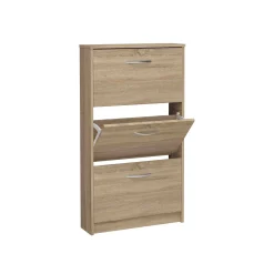 Schoenenkasten^Huisenthuis Schoenenkast Delphine 104 cm Eiken