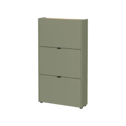 Schoenenkasten^Huisenthuis Schoenenkast Eleonore 71 cm Groen