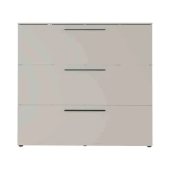 Schoenenkasten^Huisenthuis Schoenenkast Nicole 140×131 cm Lichtgrijs