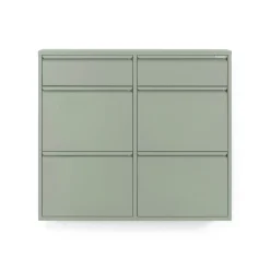 Schoenenkasten^Huisenthuis Schoenenkast Oscar-6 Groen