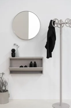 Schoenenkasten^Huisenthuis Schoenenkast Oscar-1 Taupe