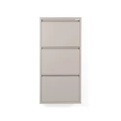 Schoenenkasten^Huisenthuis Schoenenkast Oscar-3 Taupe