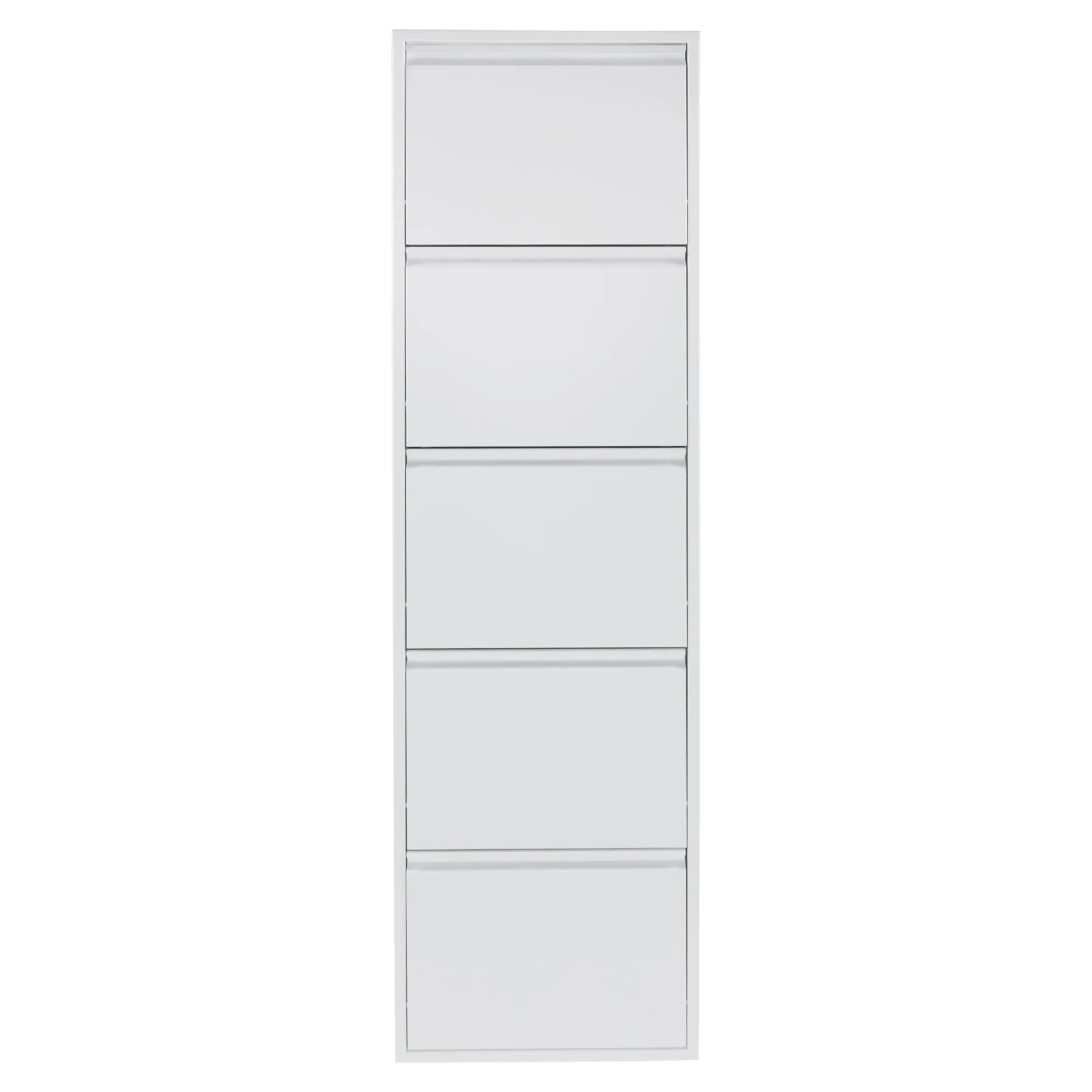 Schoenenkasten^Huisenthuis Schoenenkast Oscar-5 Wit