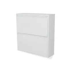 Schoenenkasten^Huisenthuis Schoenenkast Oscar-2 Wit