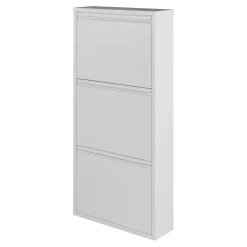 Schoenenkasten^Huisenthuis Schoenenkast Oscar-3 Wit