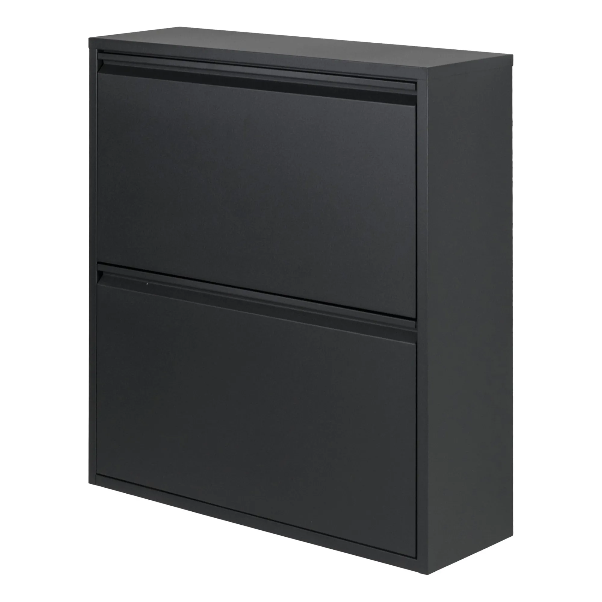 Schoenenkasten^Huisenthuis Schoenenkast Oscar-2 Zwart