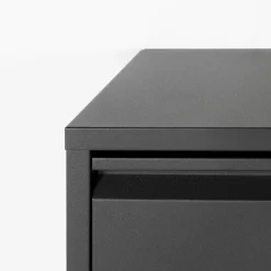 Schoenenkasten^Huisenthuis Schoenenkast Oscar-2 Zwart