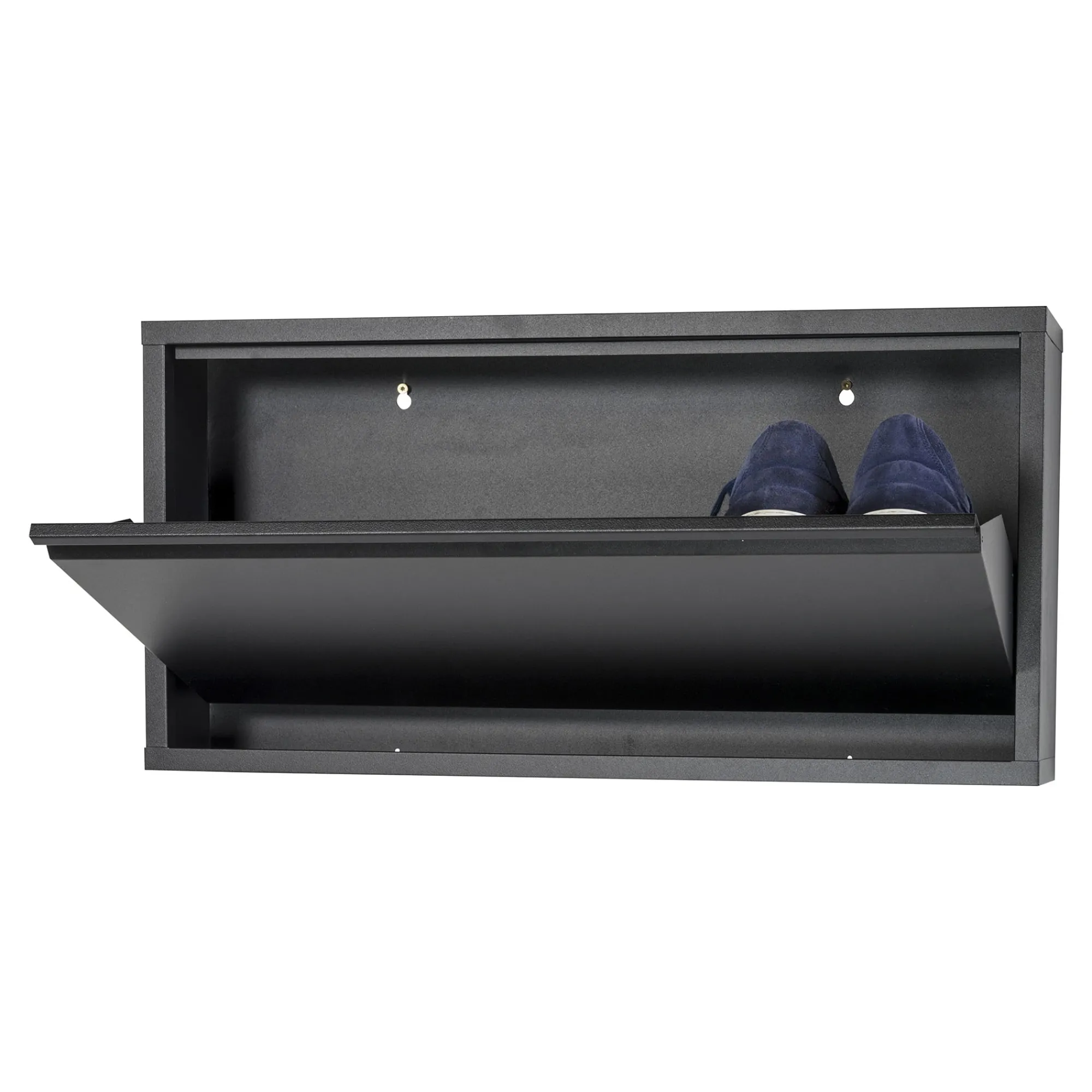 Schoenenkasten^Huisenthuis Schoenenkast Oscar-1 Zwart