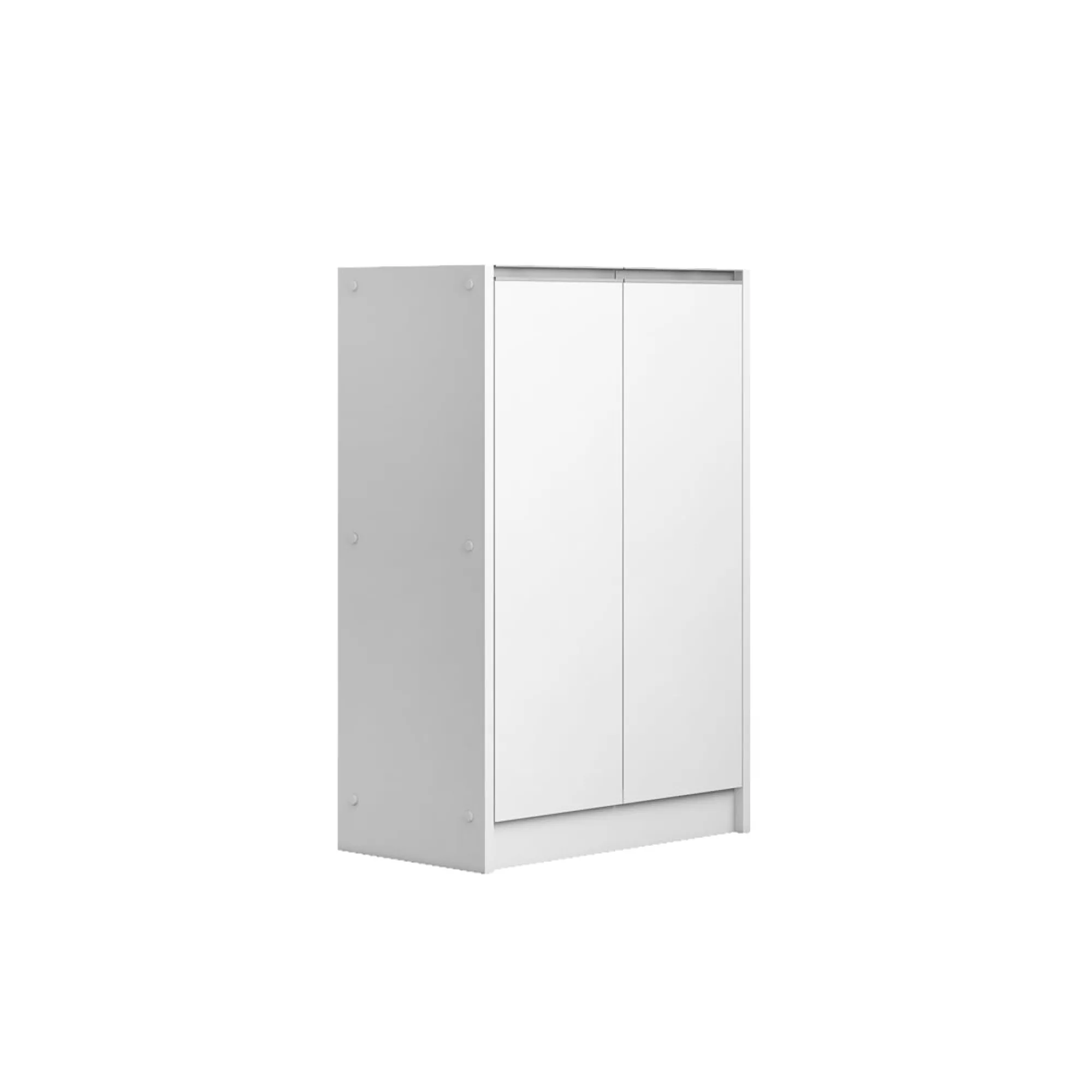 Schoenenkasten^Huisenthuis Schoenenkast Rachel 90x60x35 cm Wit