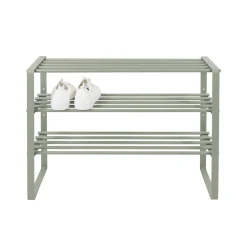 Schoenenkasten^Huisenthuis Schoenenrek Boris 70 cm Groen