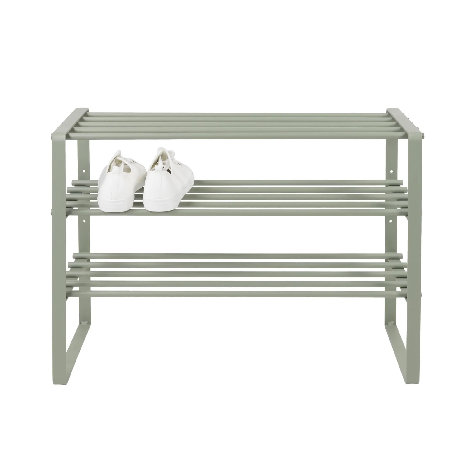 Schoenenkasten^Huisenthuis Schoenenrek Boris 70 cm Groen