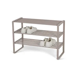 Schoenenkasten^Huisenthuis Schoenenrek Boris 70 cm Taupe