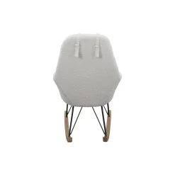Schommelstoelen|Fauteuils^Huisenthuis Schommelstoel Dani Teddy Wit