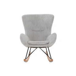 Schommelstoelen|Fauteuils^Huisenthuis Schommelstoel Oliver Grijs