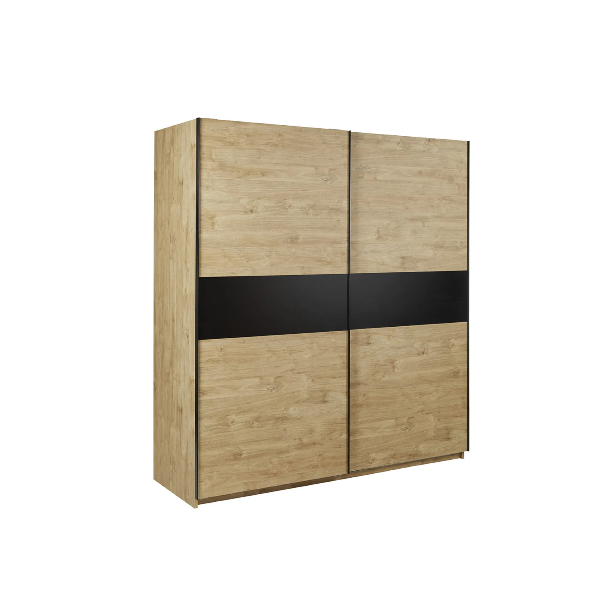Kledingkasten^Huisenthuis Schuifdeurkast Livia 200 cm Eiken