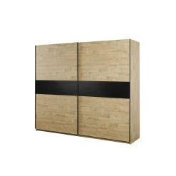 Kledingkasten^Huisenthuis Schuifdeurkast Livia 250 cm Eiken