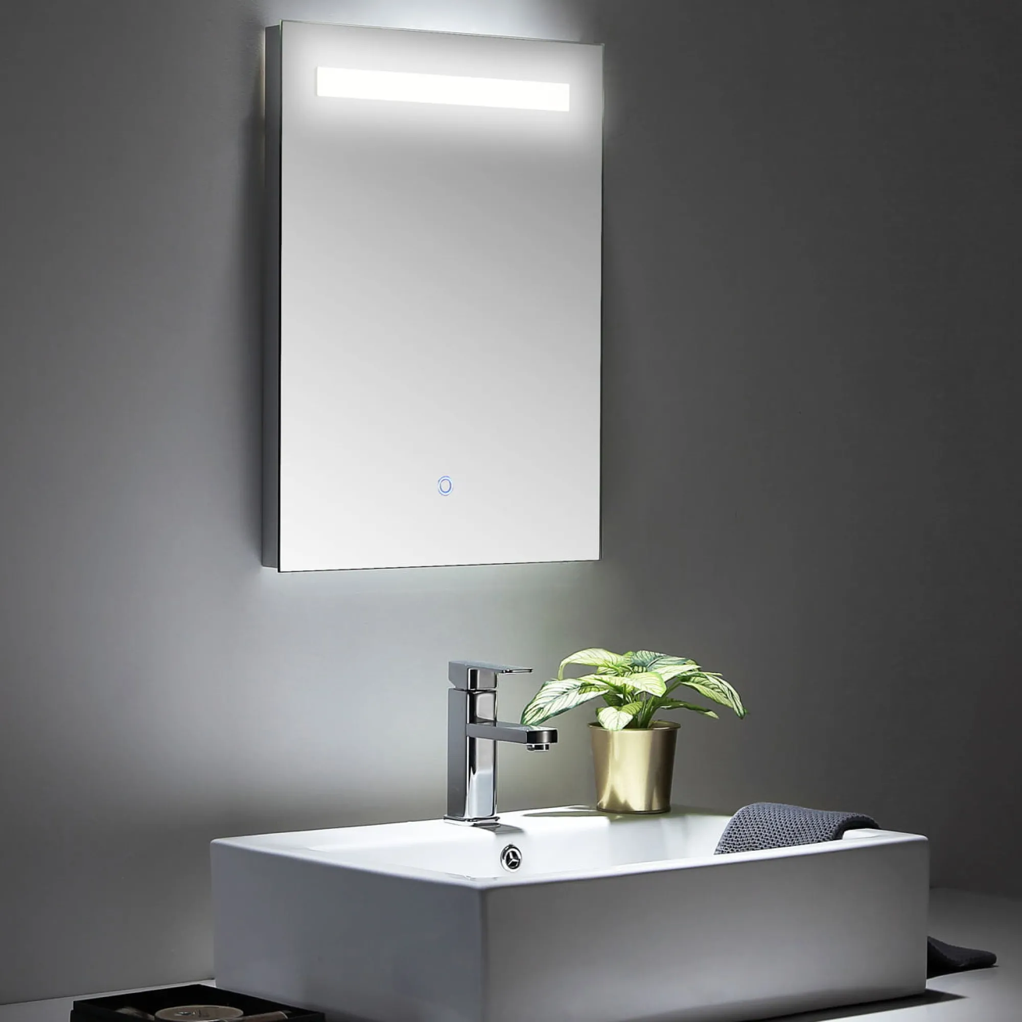 Spiegelkasten^Huisenthuis Spiegel Bas 45