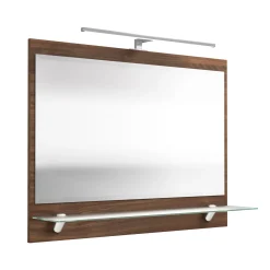 Spiegelkasten^Huisenthuis Spiegel Sander Walnoot