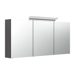 Spiegelkasten^Huisenthuis Spiegelkast Aron 140 cm Antraciet