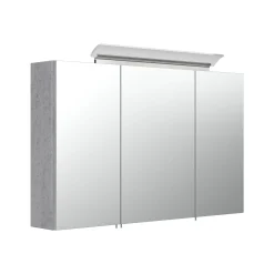 Spiegelkasten^Huisenthuis Spiegelkast Aron 100 cm Beton