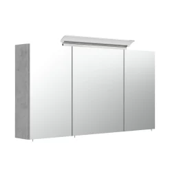 Spiegelkasten^Huisenthuis Spiegelkast Aron 120 cm Beton