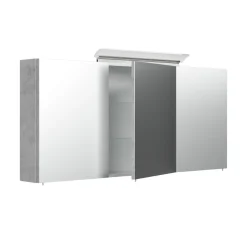 Spiegelkasten^Huisenthuis Spiegelkast Aron 140 cm Beton