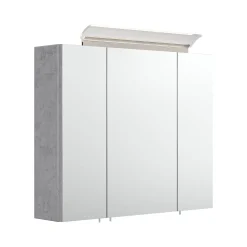 Spiegelkasten^Huisenthuis Spiegelkast Aron 75 cm Beton