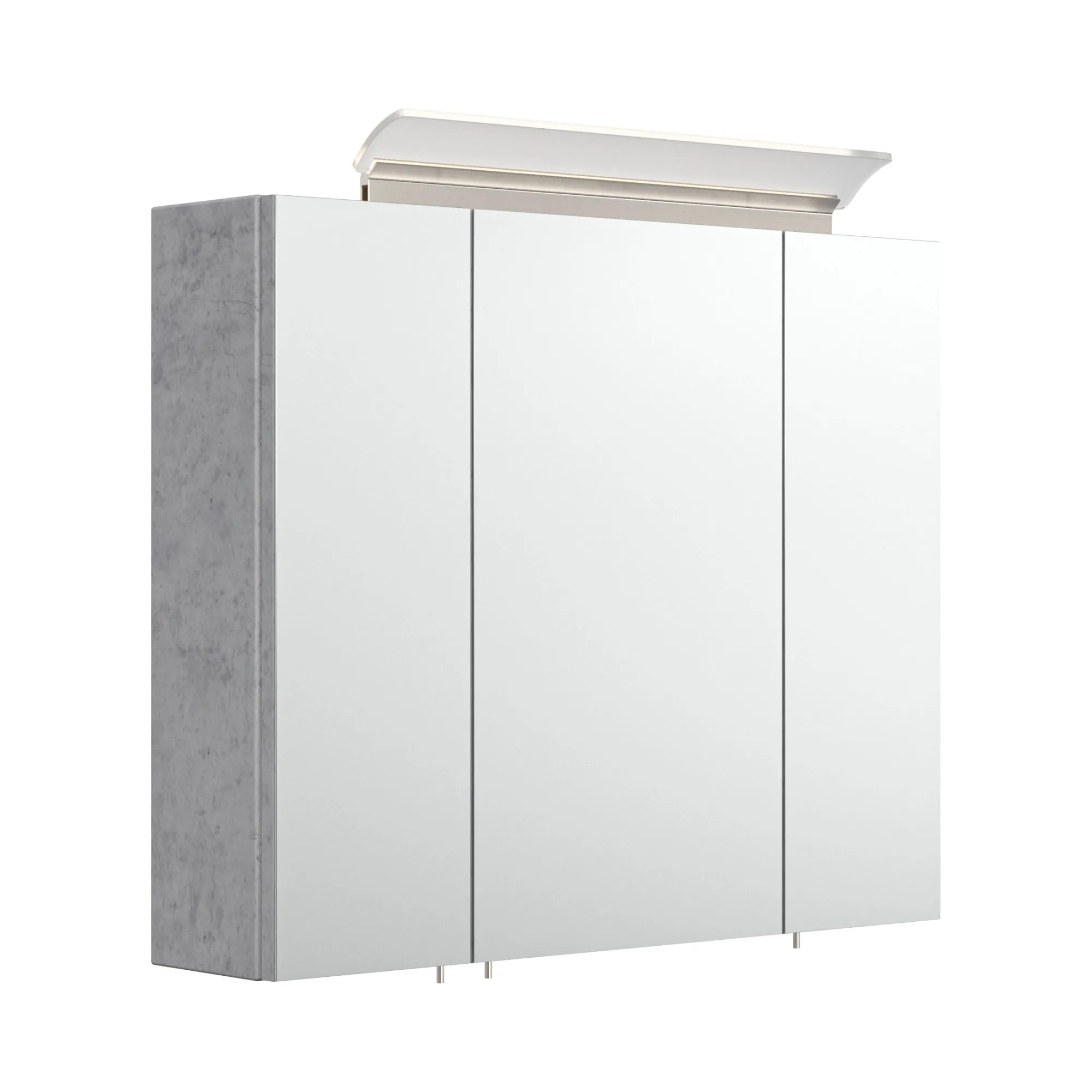 Spiegelkasten^Huisenthuis Spiegelkast Aron 75 cm Beton