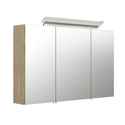 Spiegelkasten^Huisenthuis Spiegelkast Aron 100 cm Eiken