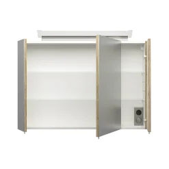 Spiegelkasten^Huisenthuis Spiegelkast Aron 90 cm Eiken
