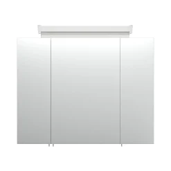 Spiegelkasten^Huisenthuis Spiegelkast Aron 80 cm Wit