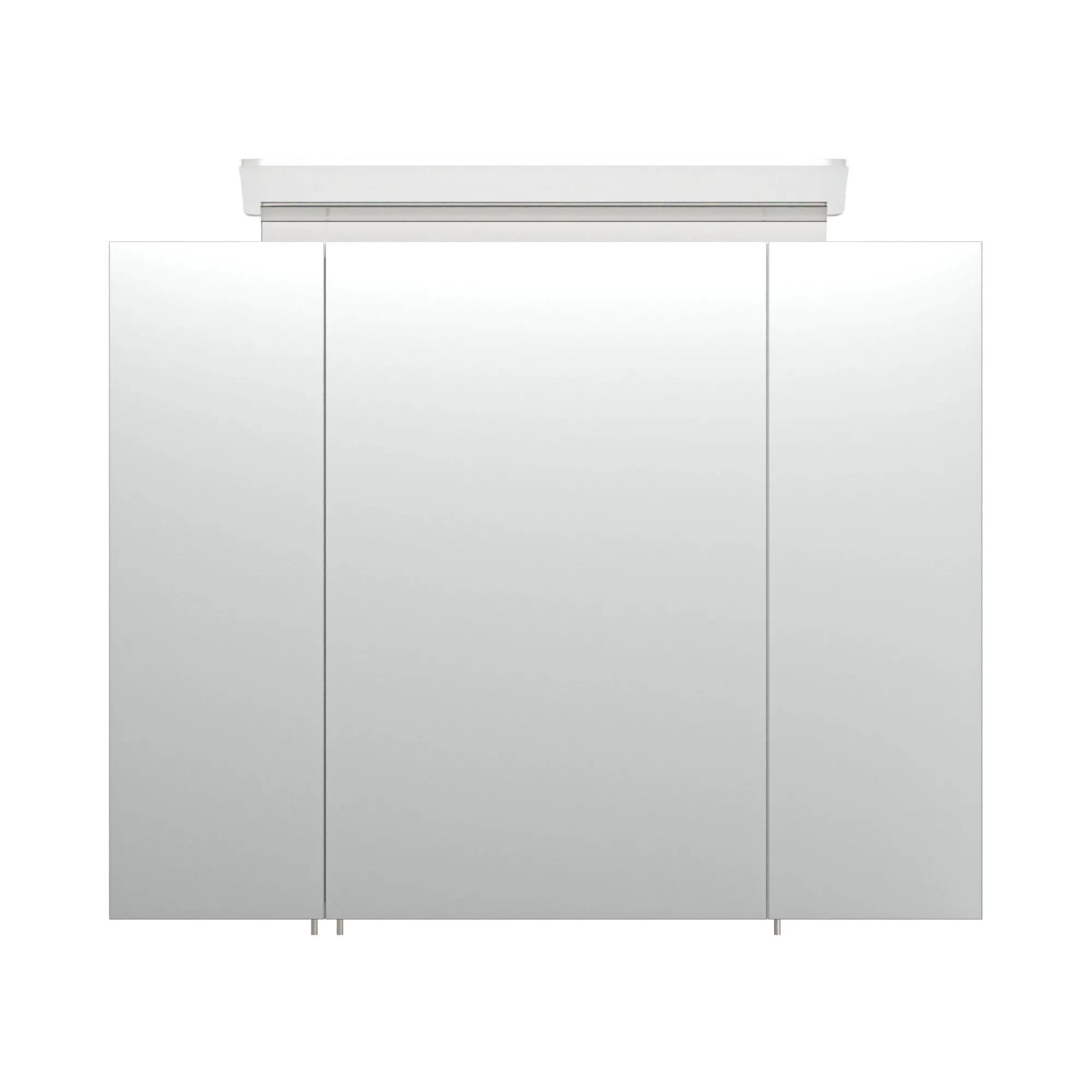 Spiegelkasten^Huisenthuis Spiegelkast Aron 80 cm Wit