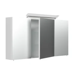 Spiegelkasten^Huisenthuis Spiegelkast Aron 120 cm Wit