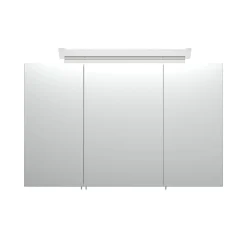 Spiegelkasten^Huisenthuis Spiegelkast Aron 100 cm Wit