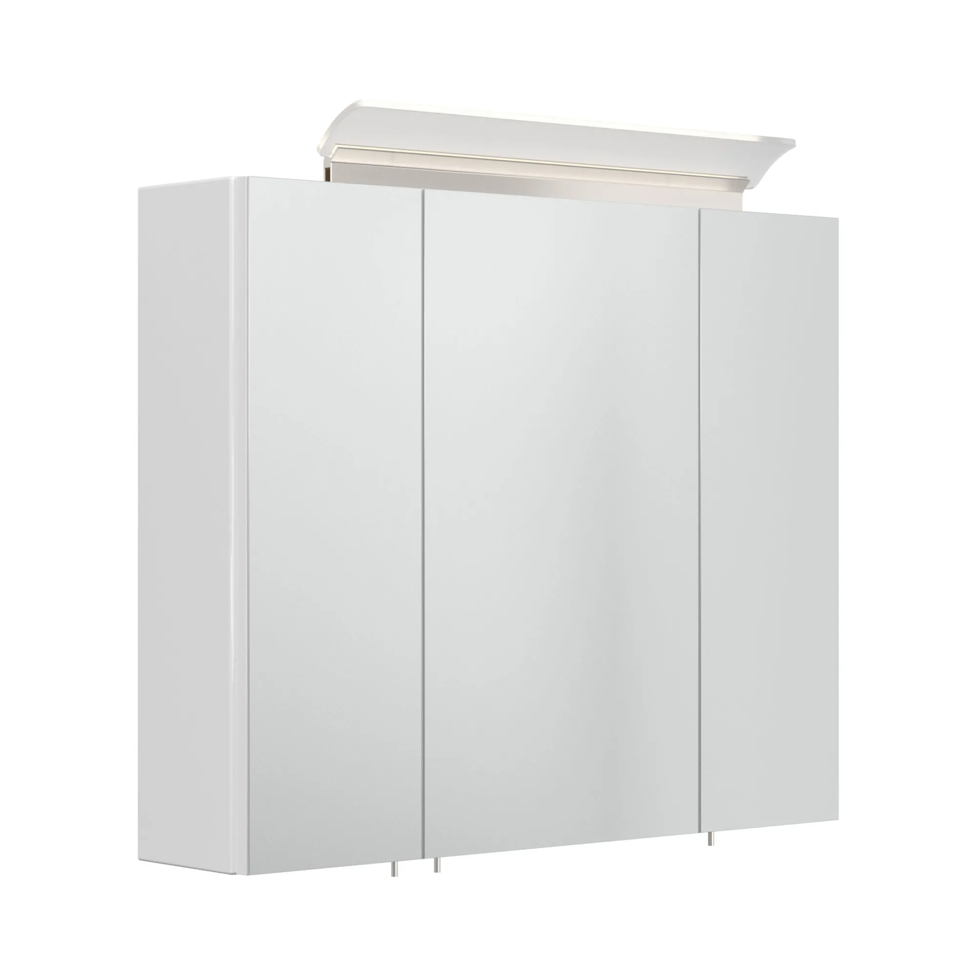 Spiegelkasten^Huisenthuis Spiegelkast Aron 75 cm Wit