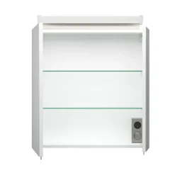 Spiegelkasten^Huisenthuis Spiegelkast Aron 60 cm Wit