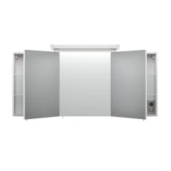 Spiegelkasten^Huisenthuis Spiegelkast Aron 140 cm Wit