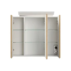 Spiegelkasten^Huisenthuis Spiegelkast Calais 75 cm Eiken
