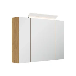 Spiegelkasten^Huisenthuis Spiegelkast Calais 90 cm Eiken