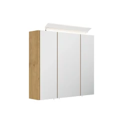 Spiegelkasten^Huisenthuis Spiegelkast Calais 70 cm Eiken
