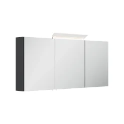 Spiegelkasten^Huisenthuis Spiegelkast Calais 140 cm Grafiet