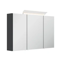 Spiegelkasten^Huisenthuis Spiegelkast Calais 120 cm Grafiet