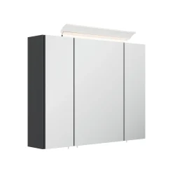 Spiegelkasten^Huisenthuis Spiegelkast Calais 80 cm Grafiet