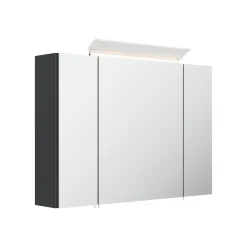 Spiegelkasten^Huisenthuis Spiegelkast Calais 90 cm Grafiet