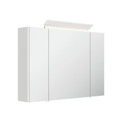 Spiegelkasten^Huisenthuis Spiegelkast Calais Hoogglans 90 cm Wit