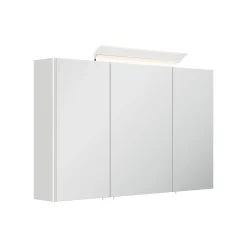 Spiegelkasten^Huisenthuis Spiegelkast Calais Hoogglans 100 cm Wit