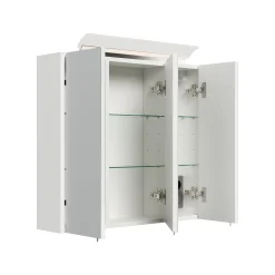 Spiegelkasten^Huisenthuis Spiegelkast Calais Hoogglans 70 cm Wit