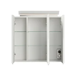 Spiegelkasten^Huisenthuis Spiegelkast Calais Hoogglans 70 cm Wit