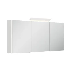 Spiegelkasten^Huisenthuis Spiegelkast Calais Hoogglans 140 cm Wit